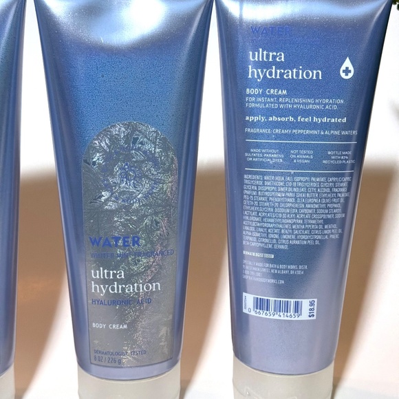 Water WINTER MINT Body Cream - Picture 2 of 2